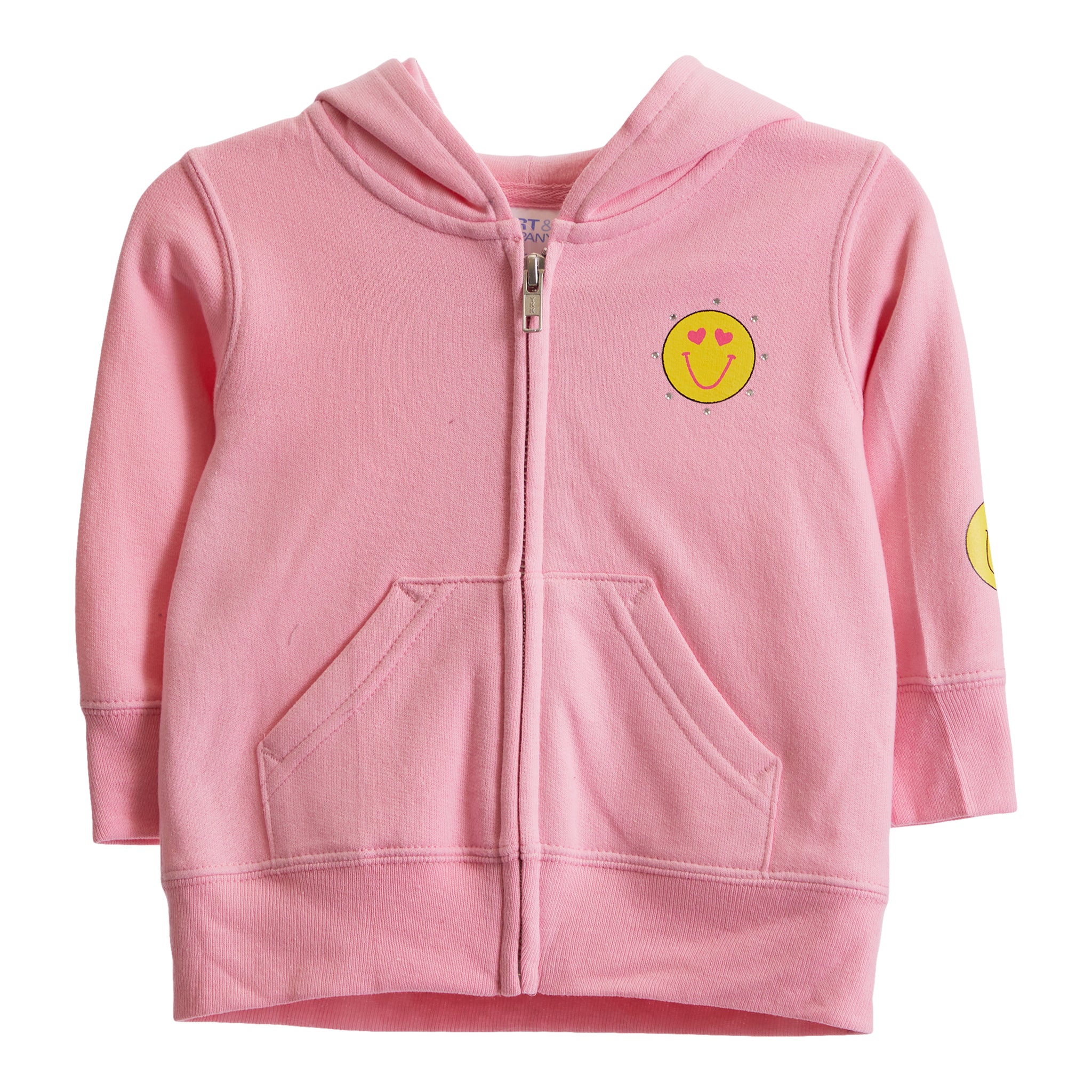 Multi Smiley Zip Hoodie - Denny's