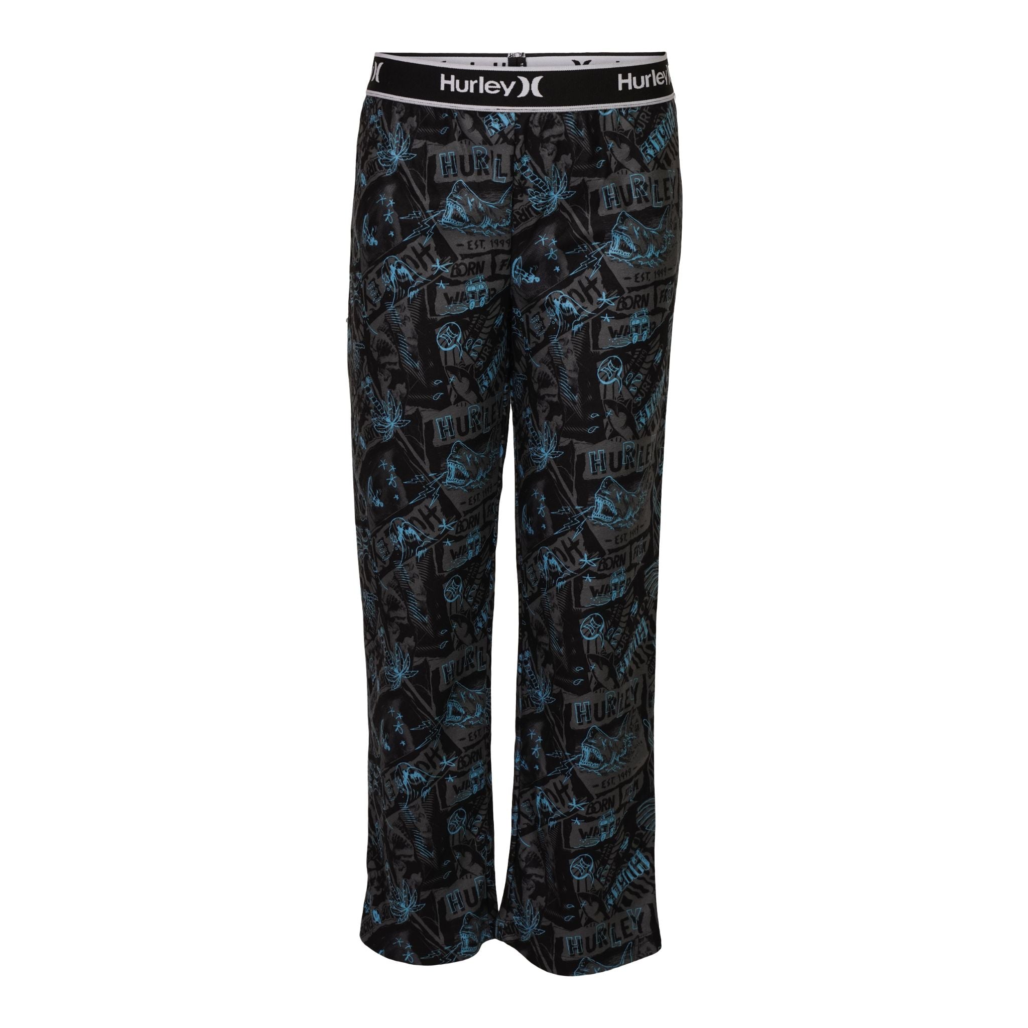 Brushed Micro Fleece Punk Doodle Lounge Pant - Denny's