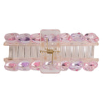 Pastel Rhinestone Heart Claw Clip - Denny's