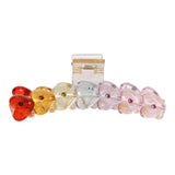 Rainbow Rhinestone Heart Claw Clip - Denny's