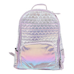 Heart Embossed Hologram Backpack - Denny's