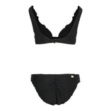 Solid Merrow Triangle Top & Ruffle Hipster - Denny's