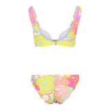 Woodstock Floral Triangle Top & Hipster Bikini - Denny's