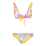 Woodstock Floral Triangle Top & Hipster Bikini - Denny's