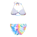 Tie Dye Triangle Top & Ruffle Hipster - Denny's
