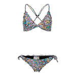 Dainty Ditsy Triangle Top & Tie Hipster Bikini - Denny's