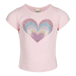 Rainbow Heart Babydoll Tee - Denny's