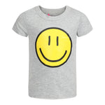 Yellow Smiley Crop Tee - Denny's