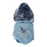 Tie-Dye Hooded Towel and Washcloth Set - Denny's