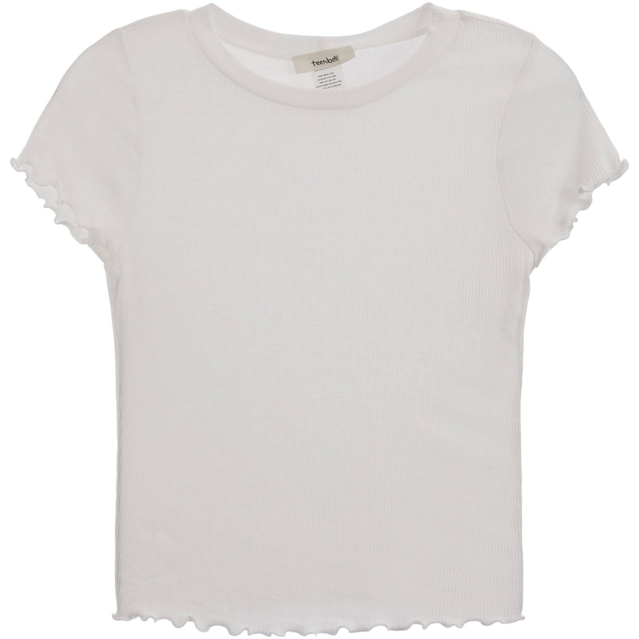 RIbbed Solid Tee - Denny's