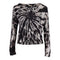 Long sleeve Tie Dye Hacci Top - Denny's