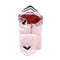 Pink Chevron Hooded Towel - Denny's