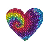 Tie Dye 2 Inch 4 Piece Sticker Set - Denny's