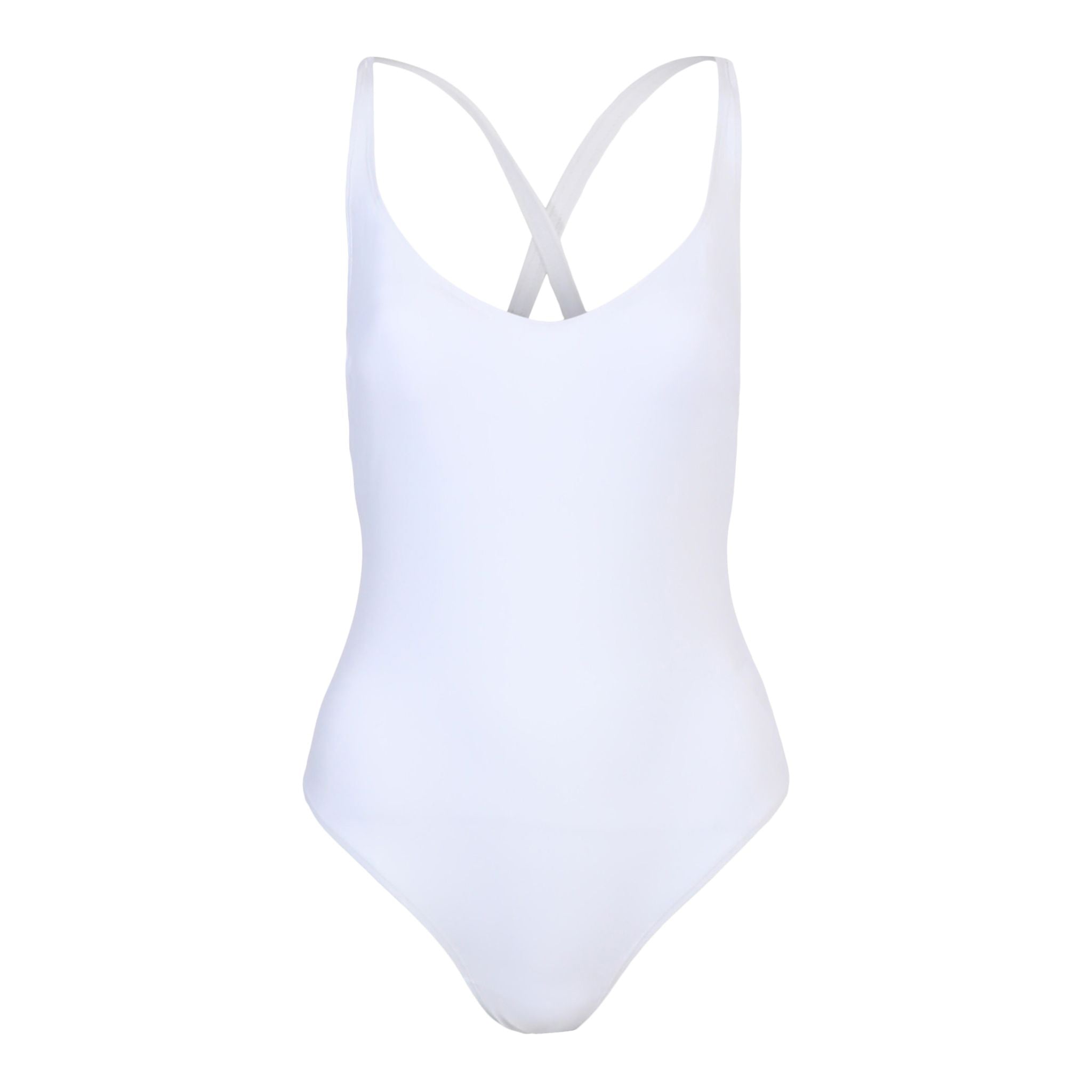 Solid 1 piece Bathing Suit - Denny's