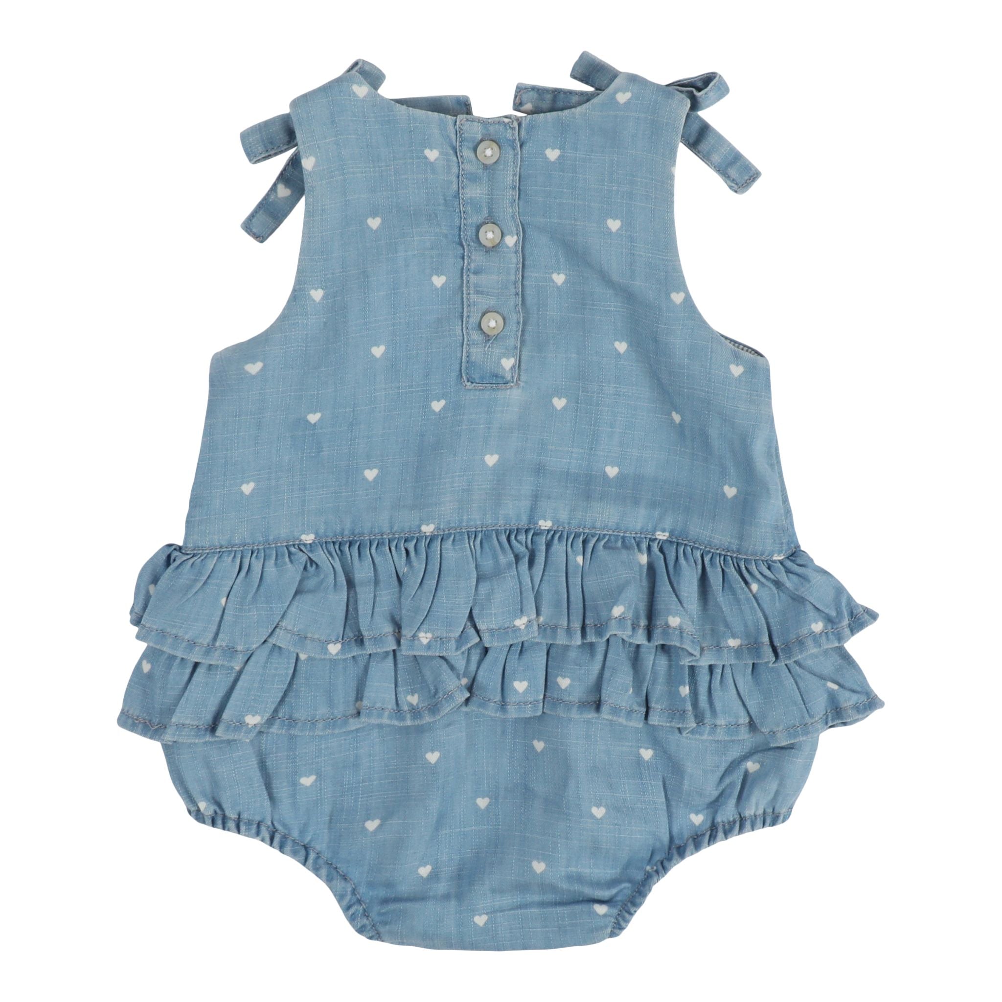 Heart Romper - Denny's