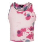 Tie Dye Rib Crop Tank - Denny's