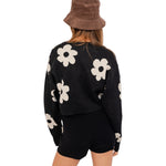 Flower Crew Sweater - Denny's
