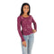 Long Sleeve Splatter Tie Dye Thermal Crew with Thumbhole - Denny's