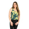 Navy Cloud Tie Dye Tank - Denny's