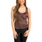 Red Heart Cloud Bleached Tank - Denny's
