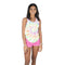 Neon Tie Dye Ruffle Tank - Denny's