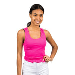Solid Cropped RIbbed Tank - Denny's