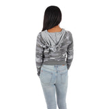 Camo Zip Hoodie with Thumbhole - Denny's