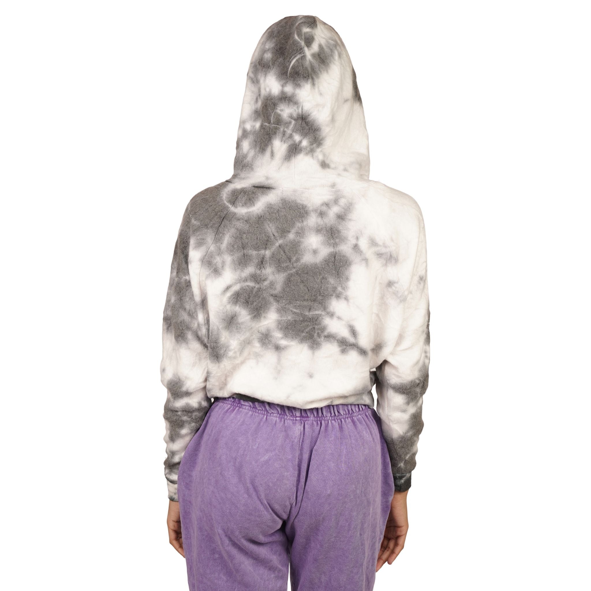 Tie Dye Reverse Fleece Zip Hoodie - Denny's