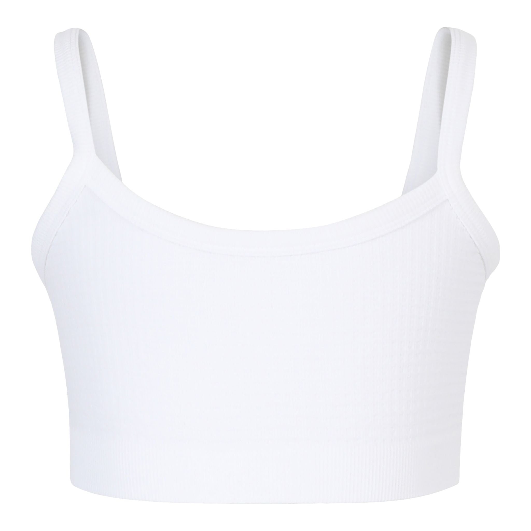 White Waffle Bralet - Denny's