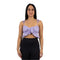 Tie Front Smock Crop Cami - Denny's