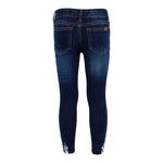 Markie Skinny Ankle Jean Rocker Raw Hem - Denny's