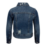 Destructed Denim Jacket - Denny's