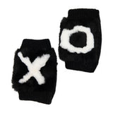 XO Faux Fur Mitten Kids - Denny's