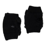 XO Faux Fur Mitten Kids - Denny's