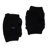 XO Faux Fur Mitten Kids - Denny's