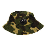 Smiley Camo Sherpa Hat Kids - Denny's