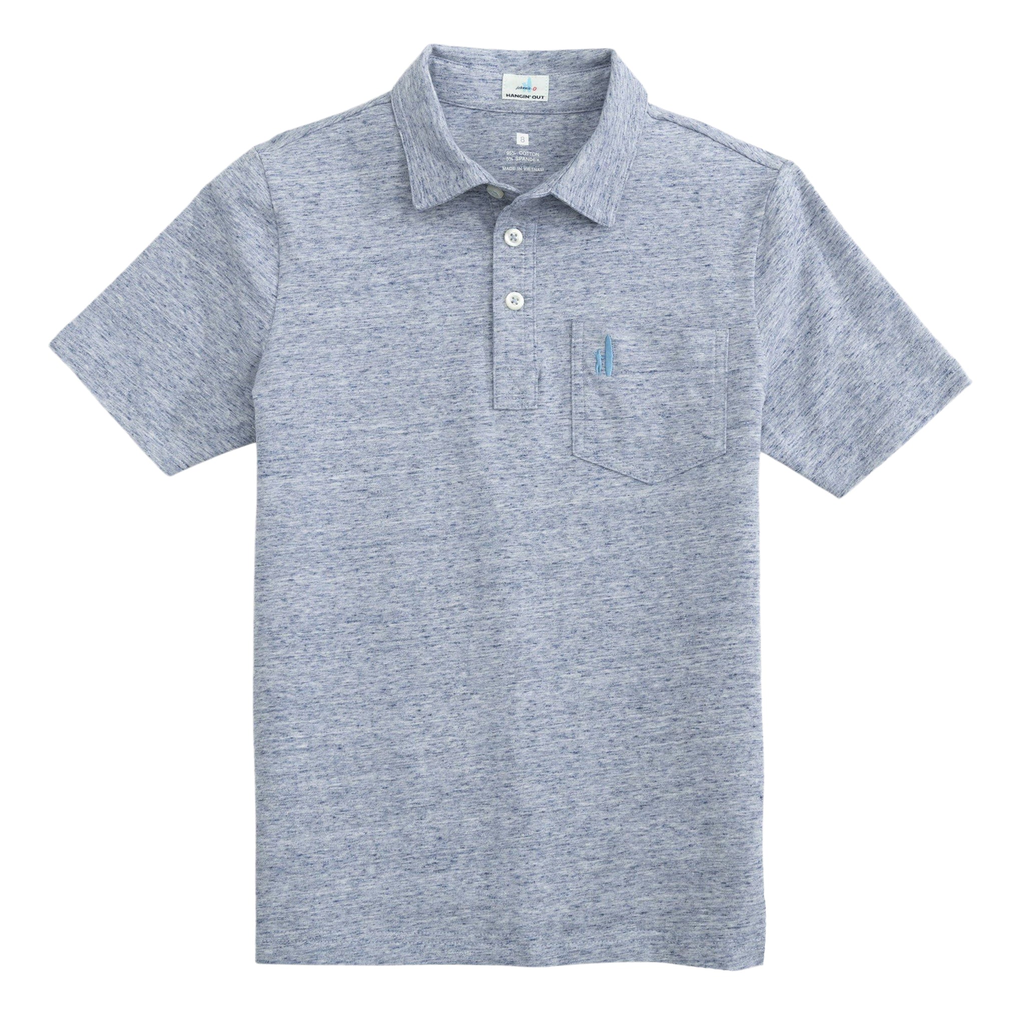 Heathered Original Polo - Denny's
