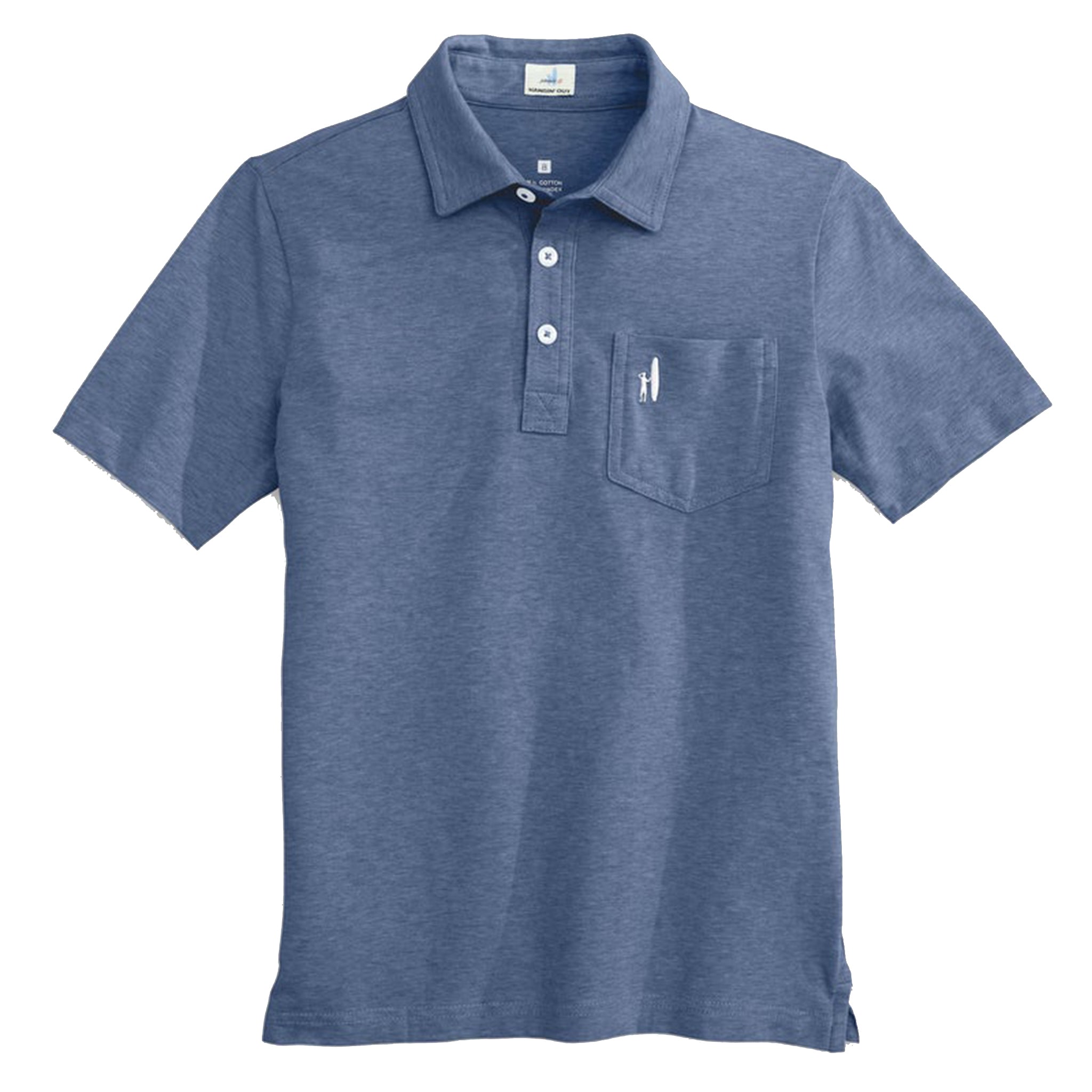 Heathered Original Polo - Denny's