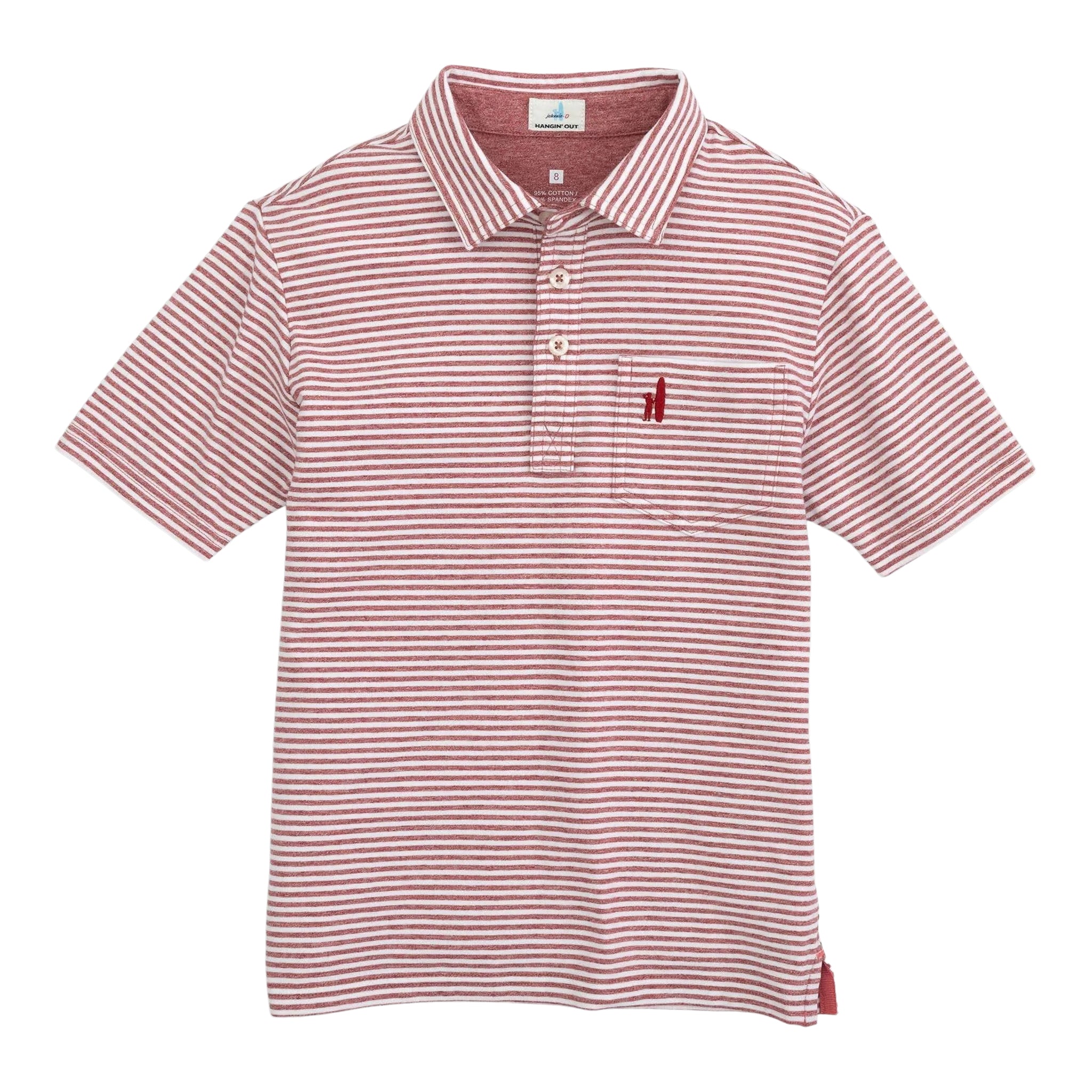 Dante Stripe Polo - Denny's