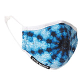 Blue Tie Dye and Stones Kids Mask - Denny's