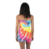 Bright Tie Dye Romper - Denny's