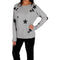 Crew Sweatshirt with Shimmer Stars - Denny's