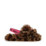 Leopard Fuzzy Slipper - Denny's
