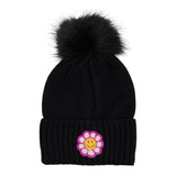Smiley Flower Patch Beanie - Denny's