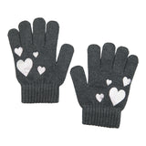 Foil Print Heart Glove - Denny's