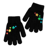 Foil Print Scattered Stars Gloves - Denny's