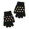 Foil Print Hearts Glove - Denny's