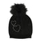 Racoon Pom Heart Stone Hat - Denny's