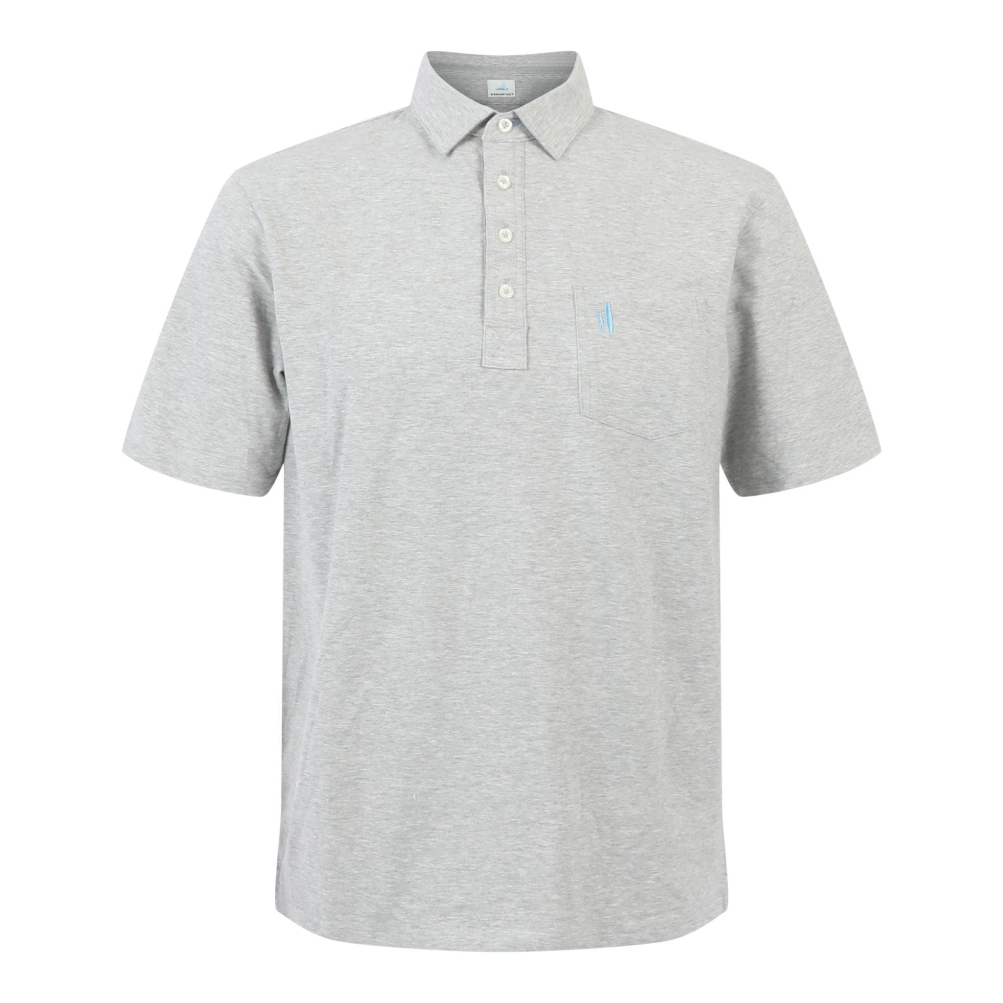 Heathered Original Polo - Denny's