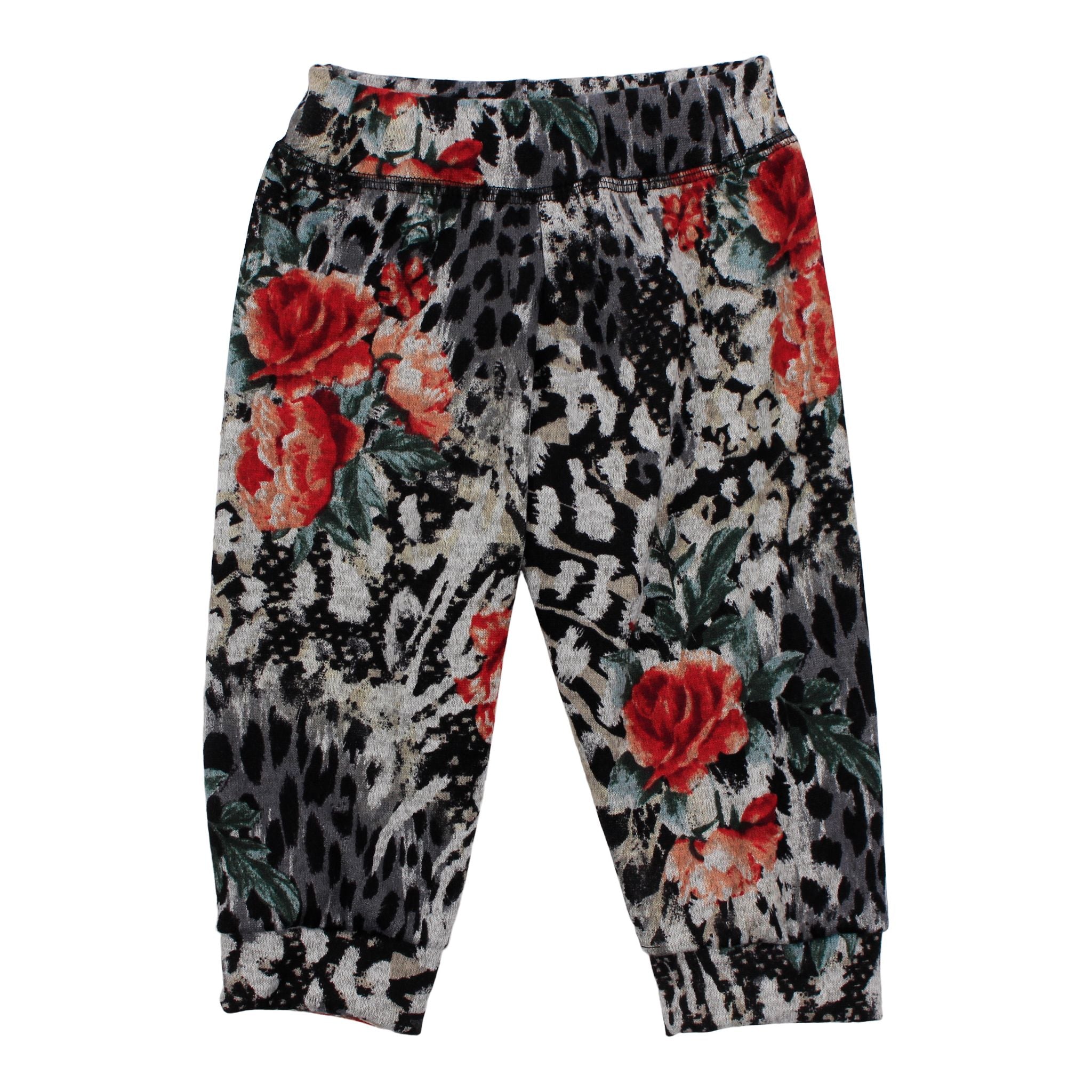 Hoshi Leopard Floral Jog Pant - Denny's